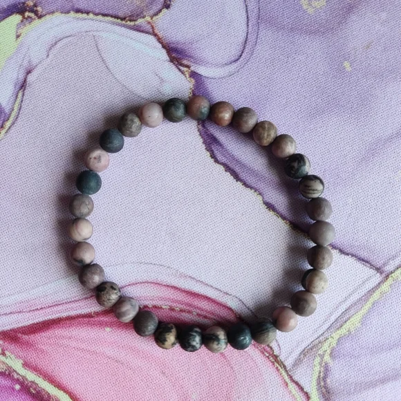 Handmade Natural Stone Bracelet - Picture 6 of 11